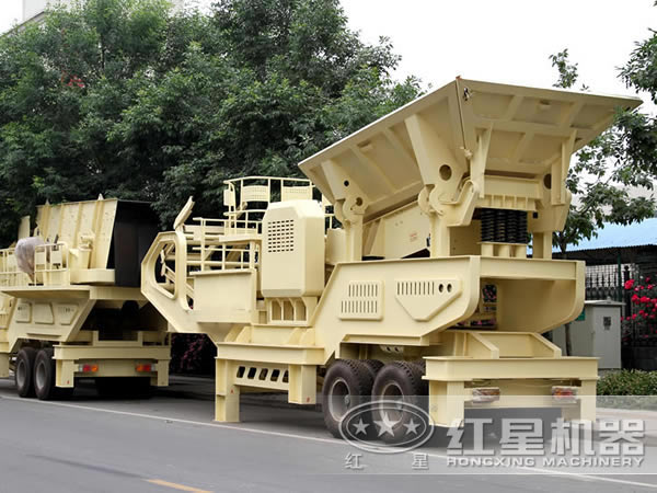 紅星沖擊式移動破碎機(jī) 紅星沖擊式移動破碎機(jī)