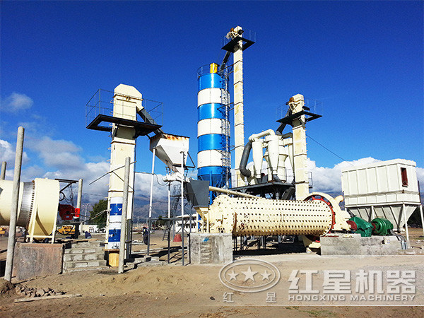 球磨機搭配防爆型布袋除塵器 球磨機搭配防爆型布袋除塵器