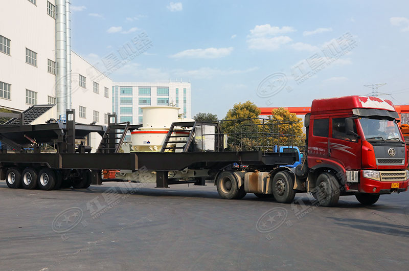 移動式河卵石粉碎沙子機械 移動式河卵石粉碎沙子機械